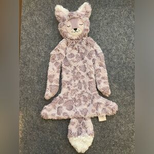 Slumberkins Lynx in Lavender; excellent condition.